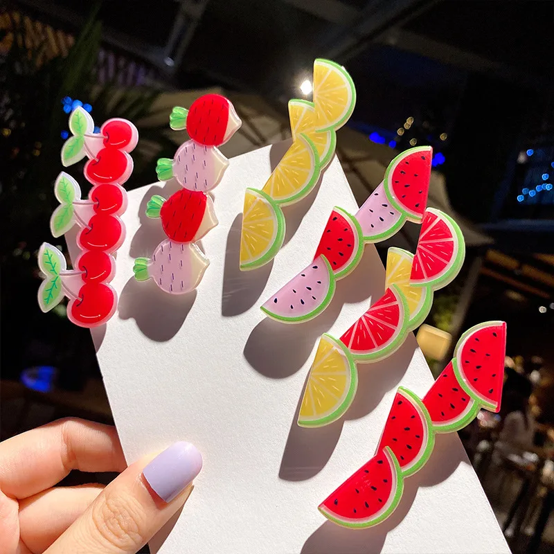 New Hot Fruit Transparent Cartoon Baby Hair Clips HairPins Boutique Watermelon Colorful Lemon Cherry Kids Barrette Women Hairpin
New Hot Fruit Transparent Cartoon Baby Hair Clips HairPins Boutique Watermelon Colorful Lemon Cherry Kids Barrette Women Hairpin