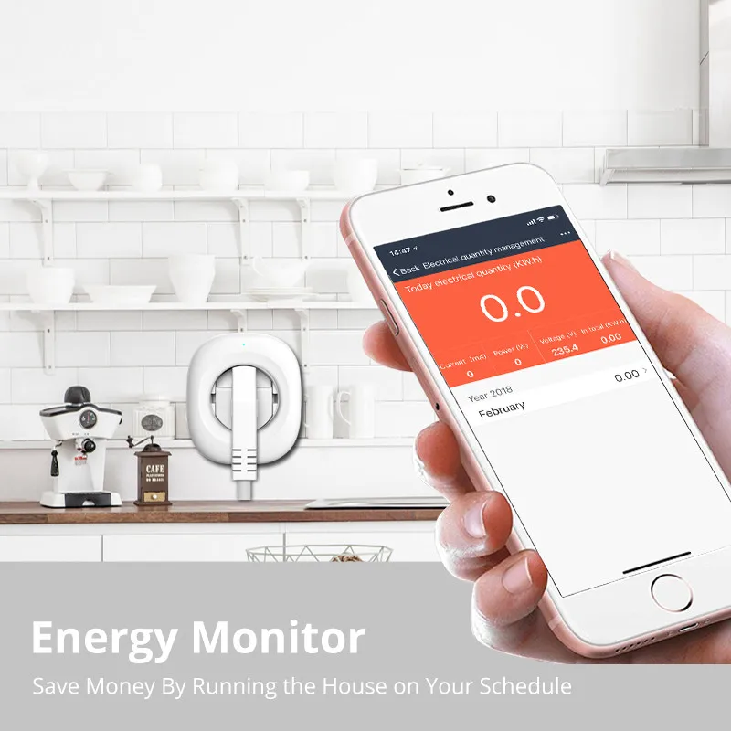 2020 New Mini Wifi Smart Socket EU Power Plug Mobile APP Remote Control Energy Monitor Works with Amazon Alexa Google Home
2020 New Mini Wifi Smart Socket EU Power Plug Mobile APP Remote Control Energy Monitor Works with Amazon Alexa Google Home