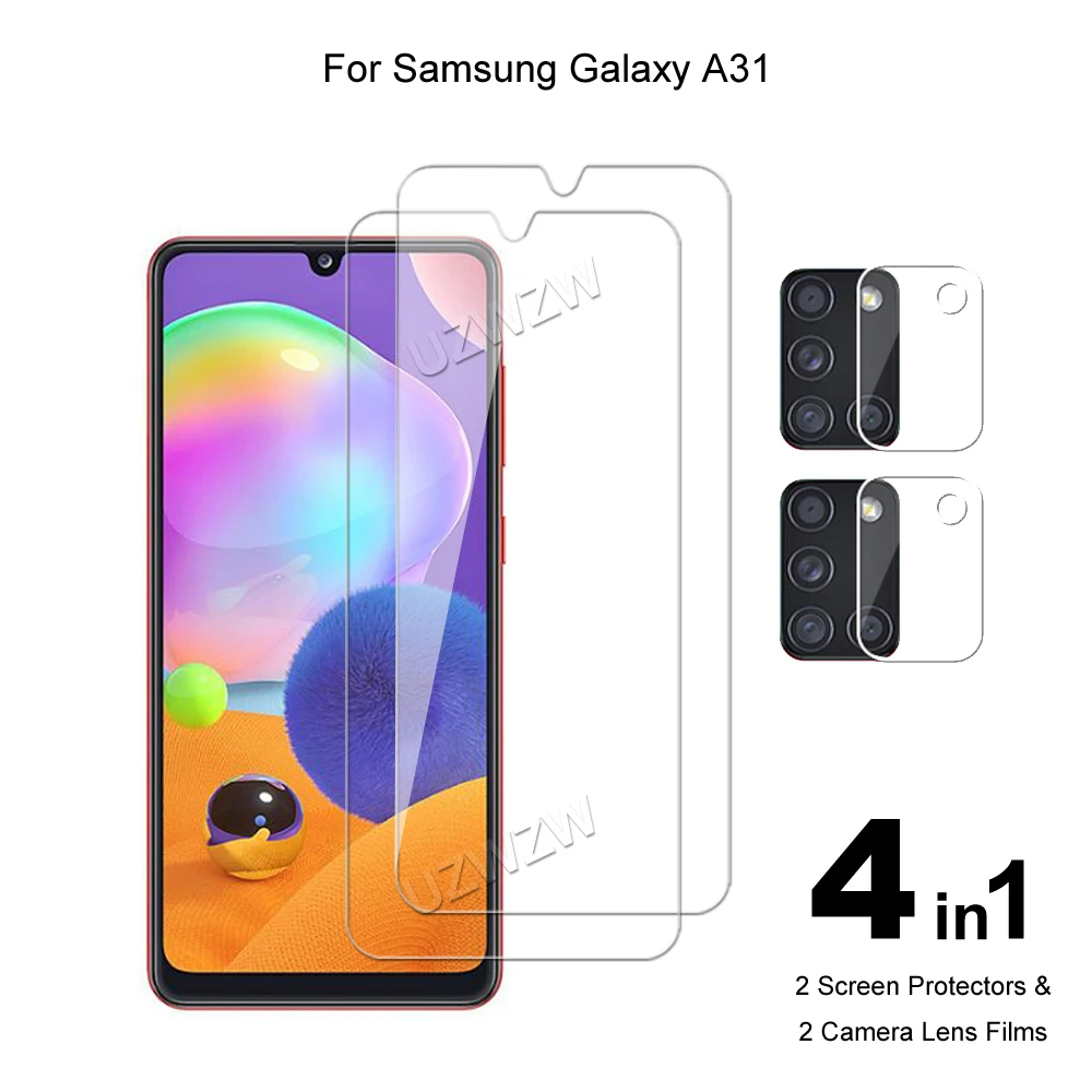 For Samsung Galaxy A31 Camera Lens Film & Tempered Glass Screen Protectors Protective Guard HD Clear
For Samsung Galaxy A31 Camera Lens Film & Tempered Glass Screen Protectors Protective Guard HD Clear
