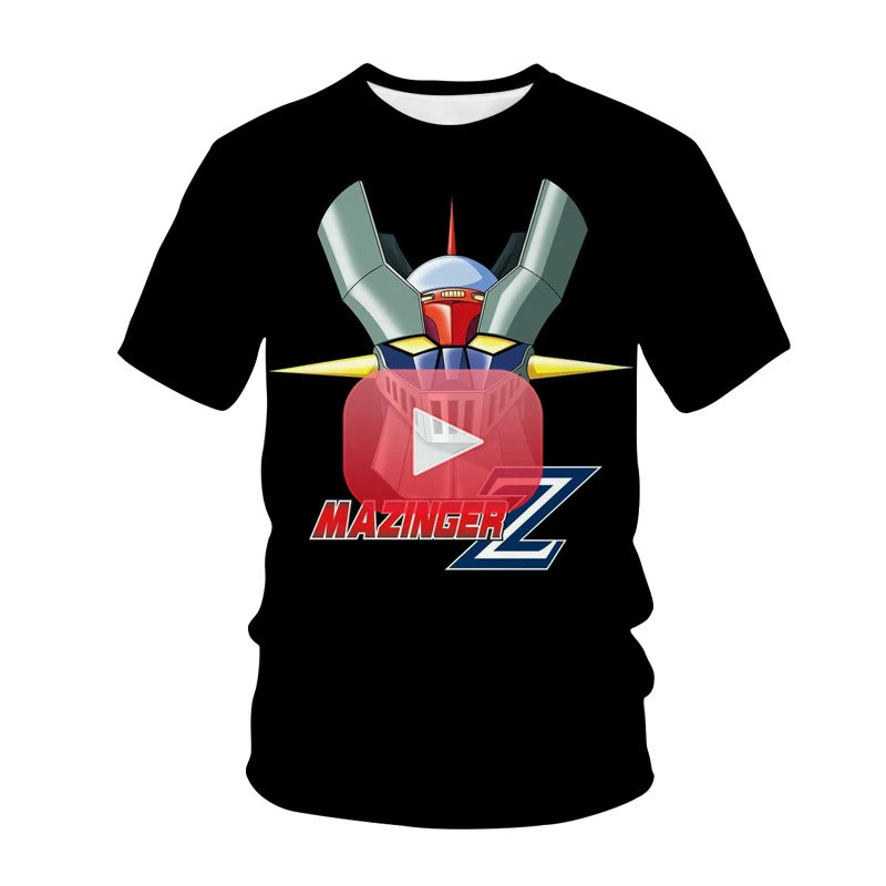 2021 Mazinger Z Anime Movie Robot Streetwear 3d Print T-shirt Men's Fashion Casual T-shirt Kids Boys Girls T-shirts
2021 Mazinger Z Anime Movie Robot Streetwear 3d Print T-shirt Men's Fashion Casual T-shirt Kids Boys Girls T-shirts