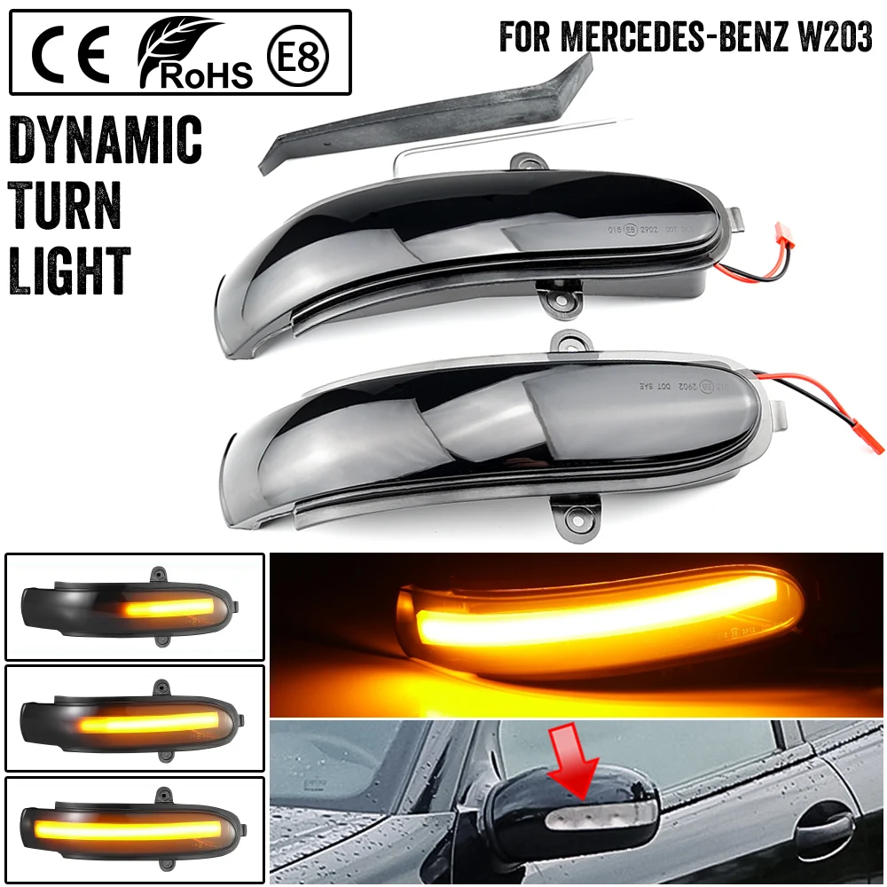 Для Mercedes Benz C Class W203 S203 CL203 2001-2007 динамический сигнал поворота светильник светодиодный боковые зеркала последовательным индикатор мигалки ла...
Для Mercedes Benz C Class W203 S203 CL203 2001-2007 динамический сигнал поворота светильник светодиодный боковые зеркала последовательным индикатор мигалки ла...