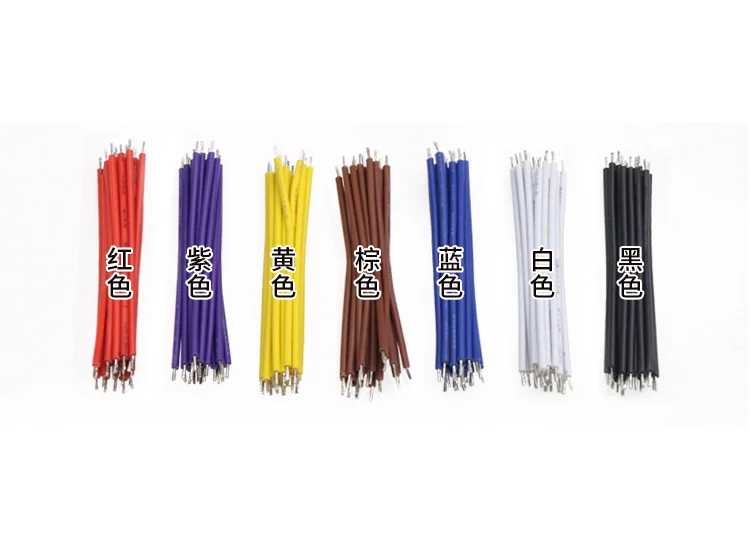 20pcs/30pcs Fly Jumper Wire 24AWG Electron Solder Cable PVC Insulated OD 1.4mm Tin-plated Copper Conduct Connector Line Colorful
20pcs/30pcs Fly Jumper Wire 24AWG Electron Solder Cable PVC Insulated OD 1.4mm Tin-plated Copper Conduct Connector Line Colorful