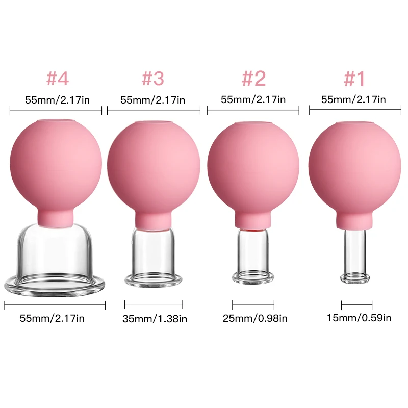 Rubber Massage Body Cups Vacuum Cupping Glasses Face Skin Lifting Body Facial Cups Anti Cellulite Chineses Cupping Therapy Tool
Rubber Massage Body Cups Vacuum Cupping Glasses Face Skin Lifting Body Facial Cups Anti Cellulite Chineses Cupping Therapy Tool
