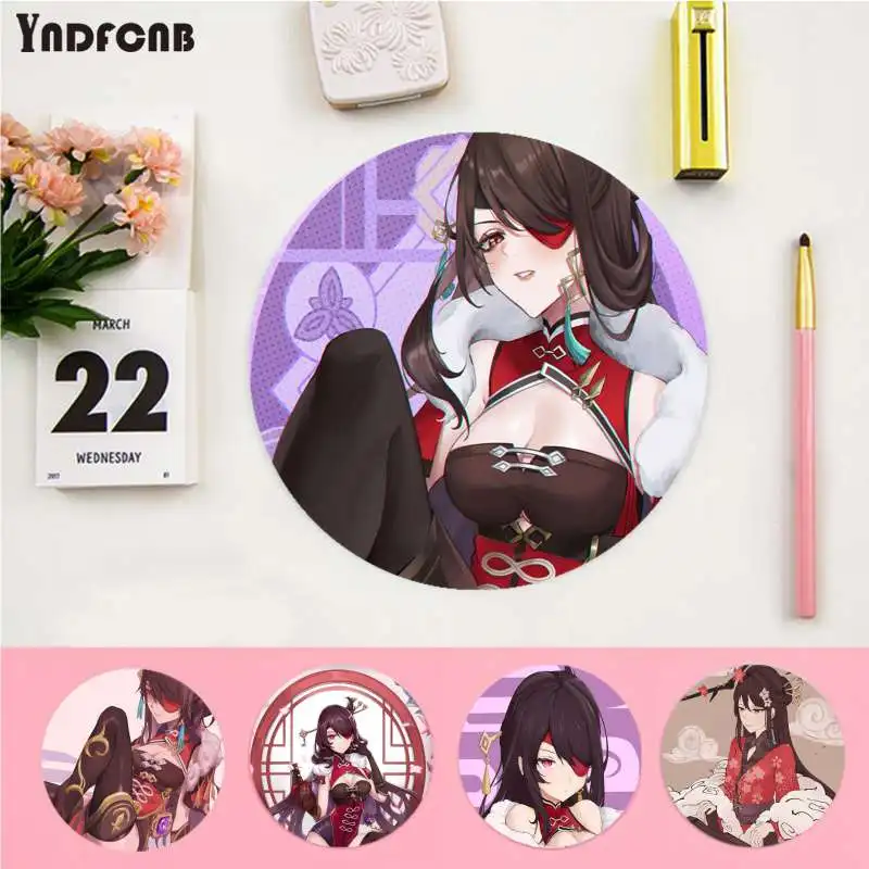 YNDFCNB My Favorite Beidou Genshin Impact Laptop Computer round desk pads Mousepad gaming Mousepad Rug For PC Laptop Notebook
YNDFCNB My Favorite Beidou Genshin Impact Laptop Computer round desk pads Mousepad gaming Mousepad Rug For PC Laptop Notebook