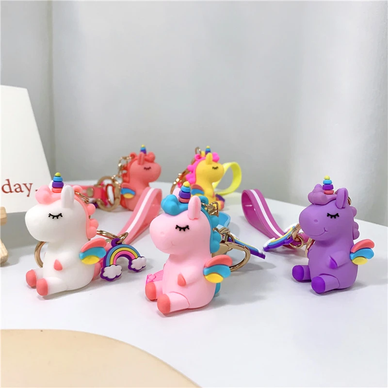 Anime Cute Unicorn Keychain for Women Pendant Small Jewelry Car Key Chain Pink Key Ring Rainbow Llavero Gifts for Girls
Anime Cute Unicorn Keychain for Women Pendant Small Jewelry Car Key Chain Pink Key Ring Rainbow Llavero Gifts for Girls