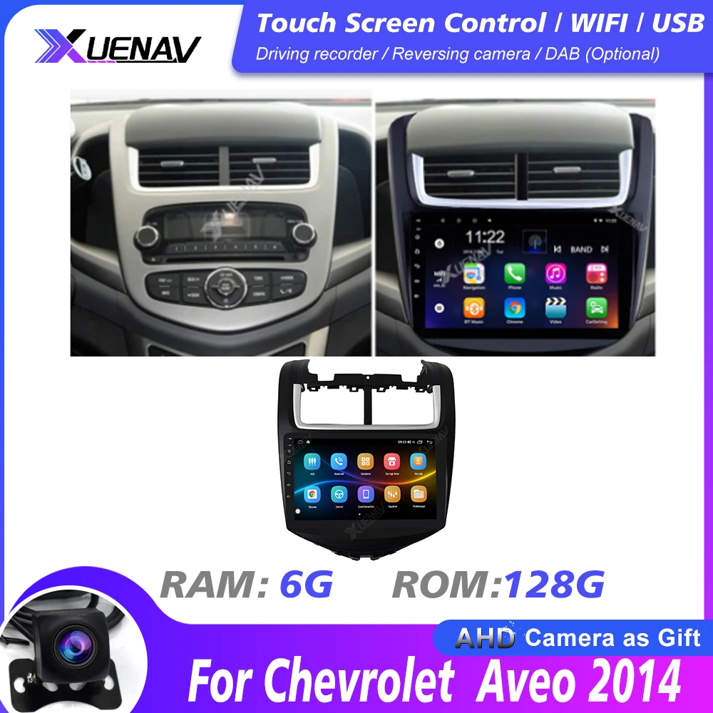 Автомагнитола 2 Din для Chevrolet Aveo 2014, автомобильное радио, Android, 9 дюймов, GPS-навигация, мультимедийный радиоплеер, головное устройство
Автомагнитола 2 Din для Chevrolet Aveo 2014, автомобильное радио, Android, 9 дюймов, GPS-навигация, мультимедийный радиоплеер, головное устройство