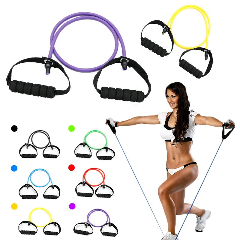 1PC Yoga Pull Rope Elastic Resistance Bands Fitness Pedal Exerciser Tube Practical Training Rubber Tensile Expander
1PC Yoga Pull Rope Elastic Resistance Bands Fitness Pedal Exerciser Tube Practical Training Rubber Tensile Expander
