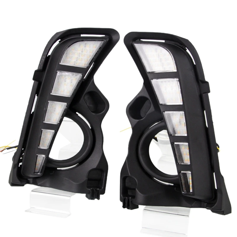 2Pcs for Toyota Highlander 2018+ Fog Light Daytime Running Light Car Modified Fog Light Double Color
2Pcs for Toyota Highlander 2018+ Fog Light Daytime Running Light Car Modified Fog Light Double Color