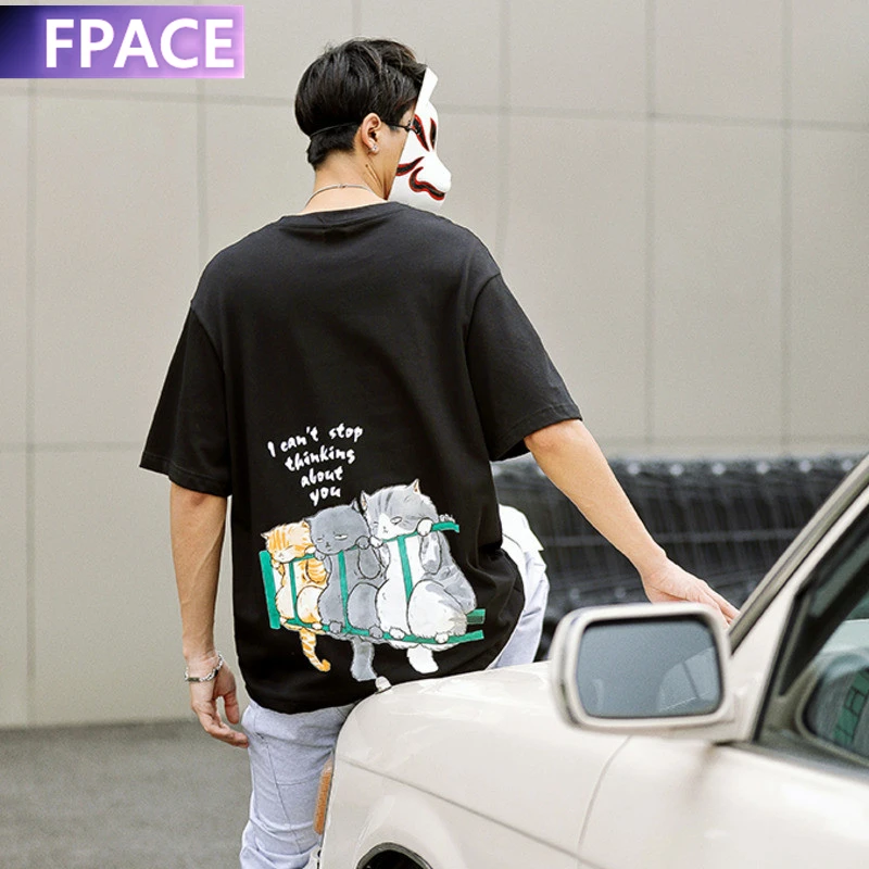 FPACE 2021 Hot Cotton Clothes Women Men Lovers Casual Tops Short Sleeve T-shirts For Couples Matching Clothes Cotton Tee Shir
FPACE 2021 Hot Cotton Clothes Women Men Lovers Casual Tops Short Sleeve T-shirts For Couples Matching Clothes Cotton Tee Shir