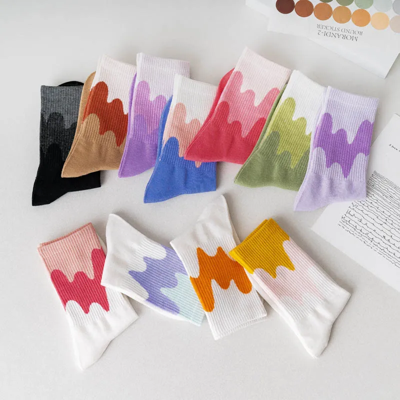 Модные женские носки Pinkycolor для девочек, новинка, утепленные весенние однотонные цветные мягкие носки-трубы для уличного спорта
Модные женские носки Pinkycolor для девочек, новинка, утепленные весенние однотонные цветные мягкие носки-трубы для уличного спорта