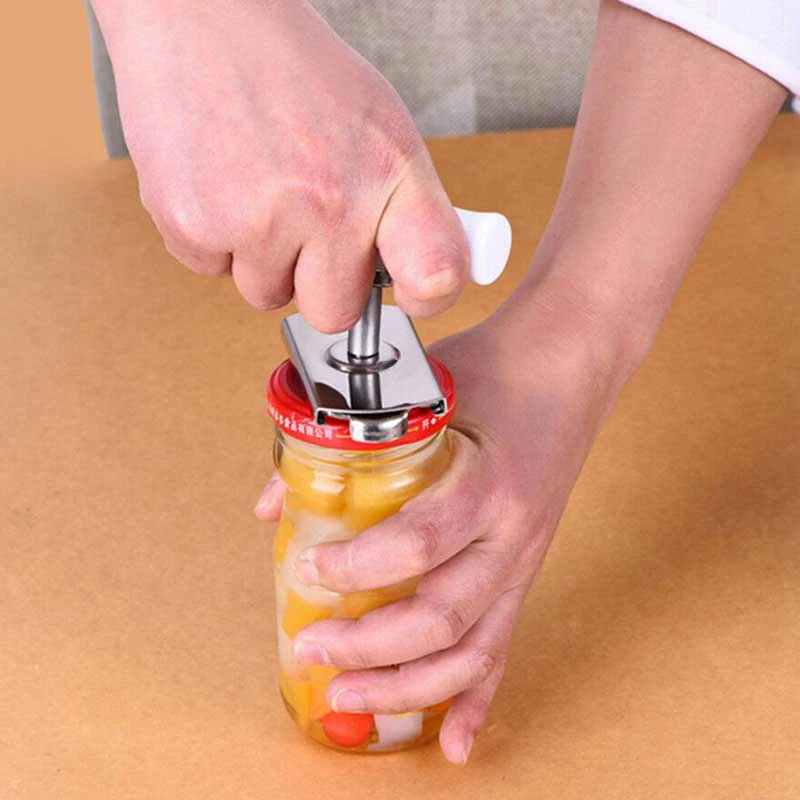 Adjustable Stainless Steel Jar Bottle Opener Easy Twist Off Can Lid Remover Tool Multifunctional Non-slip Bottle Opener
Adjustable Stainless Steel Jar Bottle Opener Easy Twist Off Can Lid Remover Tool Multifunctional Non-slip Bottle Opener