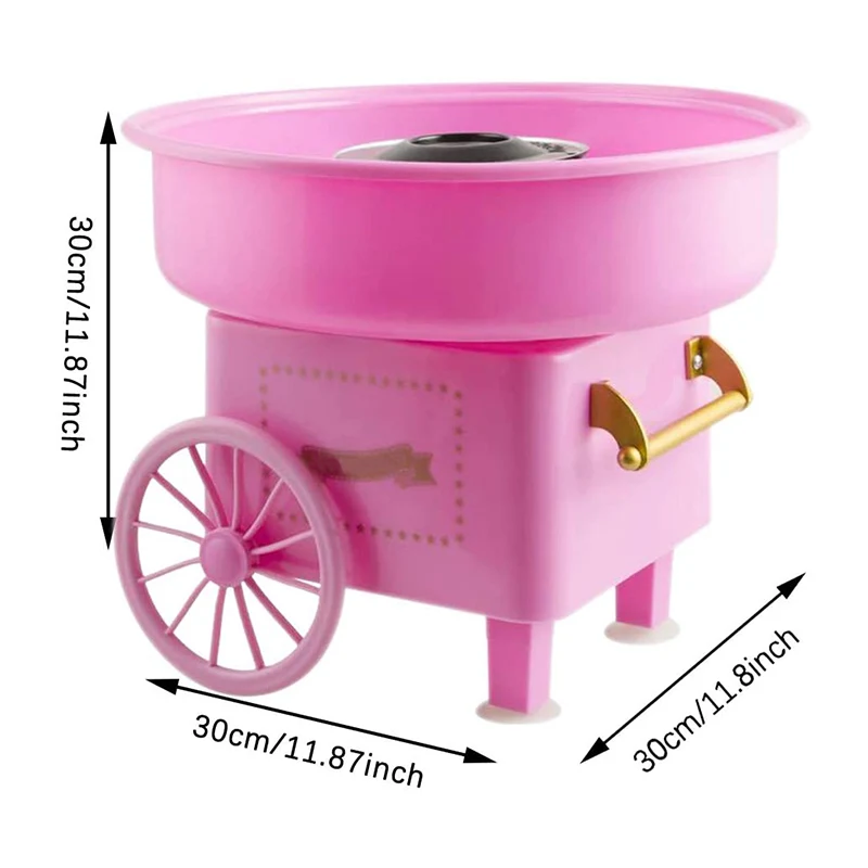 Nostalgia Mini Cotton Candy Machine for Kids Trolley Design Electric Cotton Candy Maker Kit with Spoon and Bamboo Sticks Hogard 
Nostalgia Mini Cotton Candy Machine for Kids Trolley Design Electric Cotton Candy Maker Kit with Spoon and Bamboo Sticks Hogard