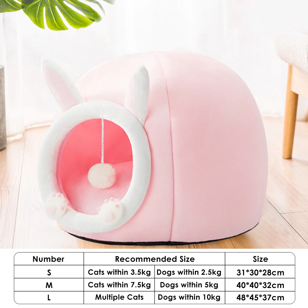 Universal four seasons closed cat litter cat house Comfortable nest removable and washable cartoon kennel pet supplies
Universal four seasons closed cat litter cat house Comfortable nest removable and washable cartoon kennel pet supplies