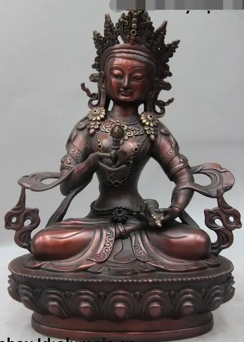 12" TIBET BUDDHISM BRONZE COPPER VAJRADHARA VAJRASATTVA BUDDHA SCULPTURE STATUE 
12" TIBET BUDDHISM BRONZE COPPER VAJRADHARA VAJRASATTVA BUDDHA SCULPTURE STATUE
