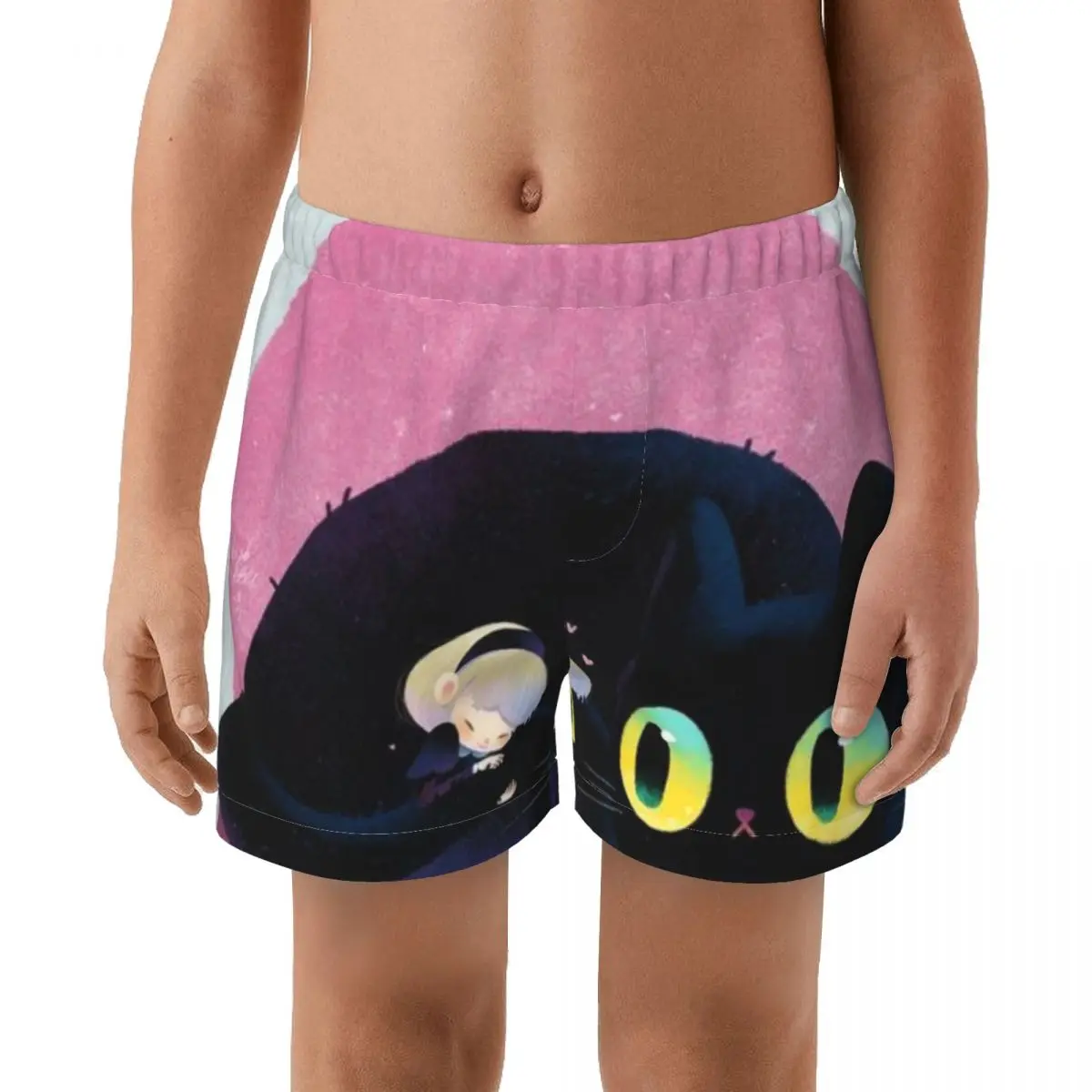 Cat kid Printing Swimwear Shorts Swimming Breathable Built-In Beam Line Briefs Swimming Trunks Beach Wear
Cat kid Printing Swimwear Shorts Swimming Breathable Built-In Beam Line Briefs Swimming Trunks Beach Wear