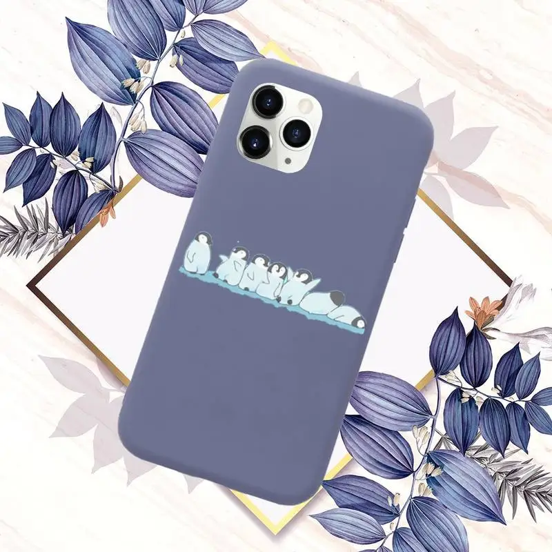 Lovely Penguin Polar Bear shell Phone Case Candy Color for iPhone 6 7 8 11 12 s mini pro X XS XR MAX Plus 
Lovely Penguin Polar Bear shell Phone Case Candy Color for iPhone 6 7 8 11 12 s mini pro X XS XR MAX Plus