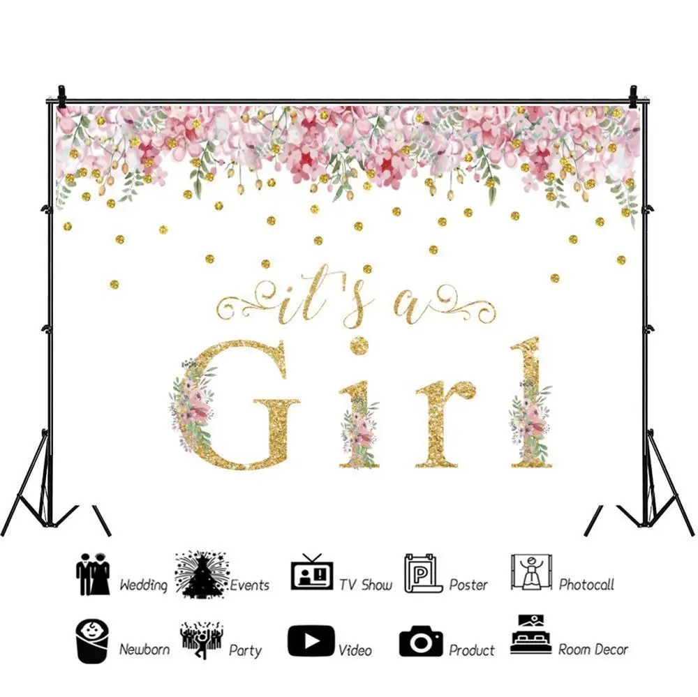 Пользовательские фотофоны цветочные для маленьких принцесс на день рождения вечерние баннер фон для фотосъемки с изображением розового и ...
Пользовательские фотофоны цветочные для маленьких принцесс на день рождения вечерние баннер фон для фотосъемки с изображением розового и ...