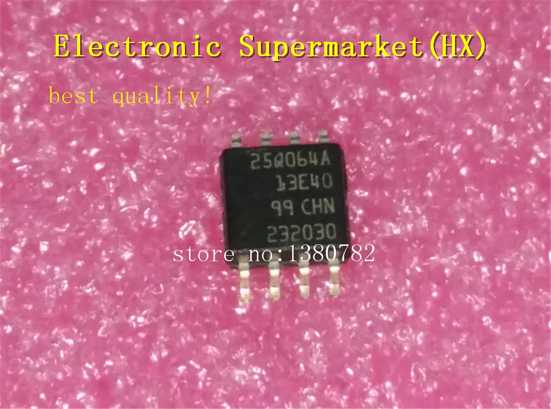 Бесплатная доставка 50 шт./лот N25Q064A13ESE40F 25Q064A13ESE40 25Q064A N25Q064A SOP-8 новый оригинальный IC в наличии!
Бесплатная доставка 50 шт./лот N25Q064A13ESE40F 25Q064A13ESE40 25Q064A N25Q064A SOP-8 новый оригинальный IC в наличии!