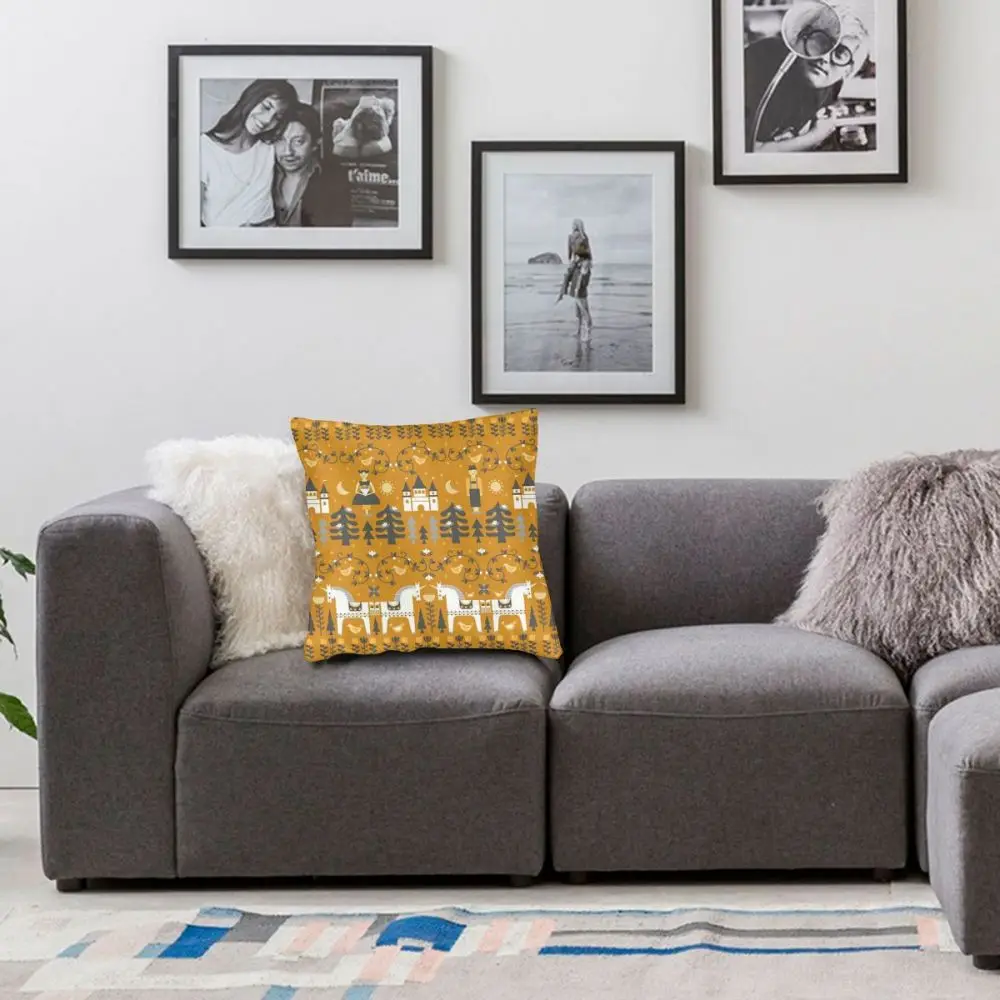 Yellow Fairytale Square Pillow Case Polyester Cushions for Sofa Geometric Graphic Custom Pillowcase 
Yellow Fairytale Square Pillow Case Polyester Cushions for Sofa Geometric Graphic Custom Pillowcase
