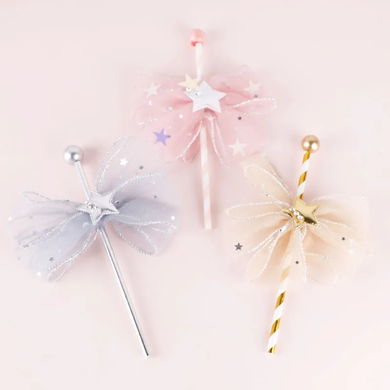 Золотые бусины, соломенная сетчатая пряжа, лук, волшебная палочка, вилка на день рождения 
Золотые бусины, соломенная сетчатая пряжа, лук, волшебная палочка, вилка на день рождения