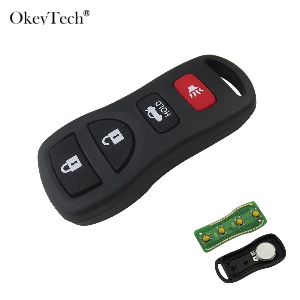 Okeytech VDO 4 Buttons 315Mhz Keyless Entry Remote Control Car Key For Nissan/Infiniti Frontier Murano Armada Pathfinder Versa
Okeytech VDO 4 Buttons 315Mhz Keyless Entry Remote Control Car Key For Nissan/Infiniti Frontier Murano Armada Pathfinder Versa