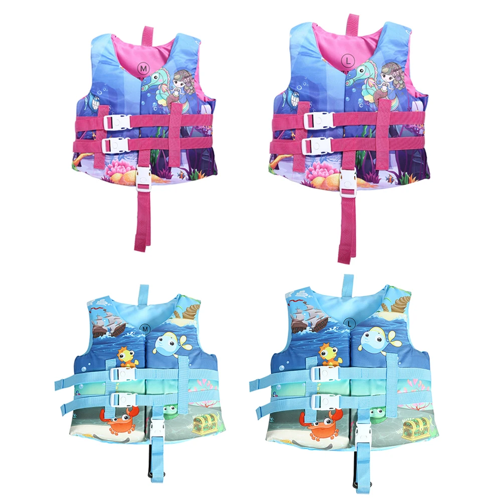 Kids Cartoon Life Jacket Unisex Buoyancy Life Jacket Colorful Adjustable Safety Vest Water Sports Safety Products
Kids Cartoon Life Jacket Unisex Buoyancy Life Jacket Colorful Adjustable Safety Vest Water Sports Safety Products