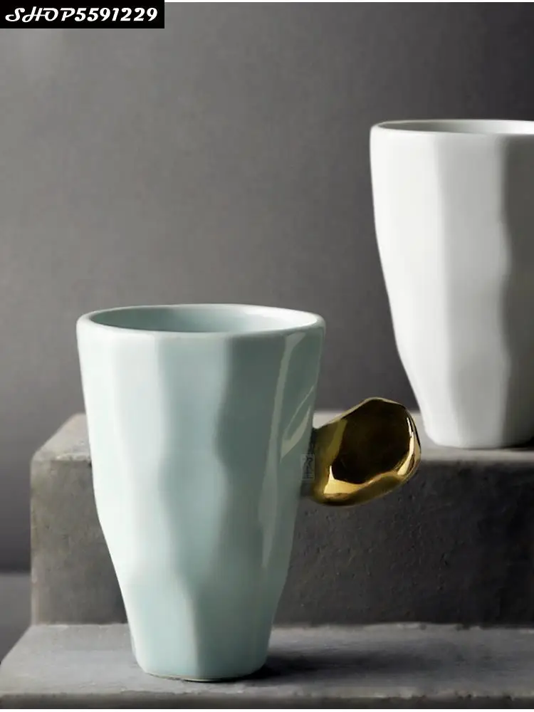 European Ceramic Coffee Cup Creative Handmade Couple Mug Japanese Style Garland Latte Cup Simple Home Office Breakfast Mug 310ml
European Ceramic Coffee Cup Creative Handmade Couple Mug Japanese Style Garland Latte Cup Simple Home Office Breakfast Mug 310ml