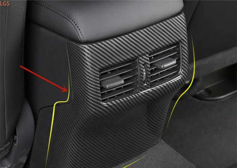 For Mazda 3 AXELA 2020 High-quality ABS Chrome Rear air conditioner air outlet decoration anti kick plate Car styling 
For Mazda 3 AXELA 2020 High-quality ABS Chrome Rear air conditioner air outlet decoration anti kick plate Car styling