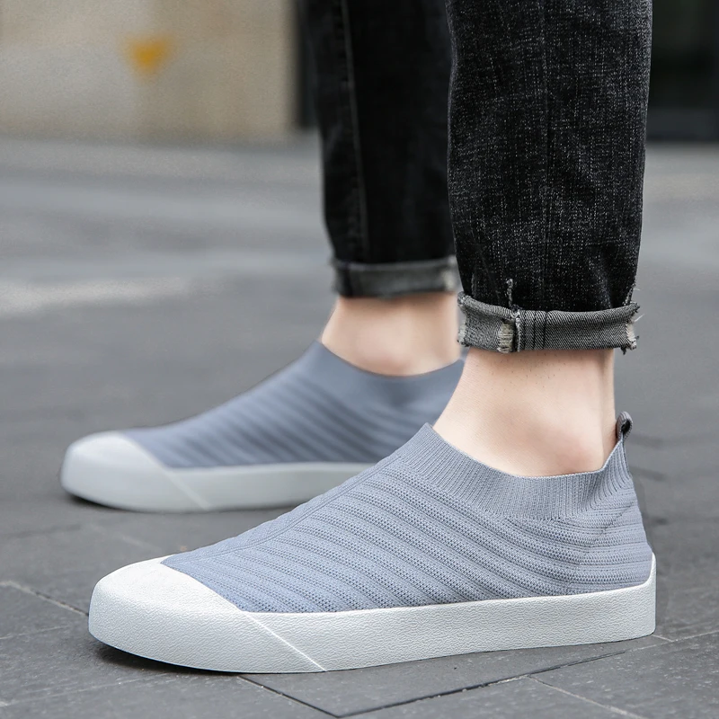 Men's Loafers Summer Fashion Unisex Flying Woven Breathable Slip-On Shoes Classic Socks Mouth Lightweight Outdoor Walking Shoes
Men's Loafers Summer Fashion Unisex Flying Woven Breathable Slip-On Shoes Classic Socks Mouth Lightweight Outdoor Walking Shoes