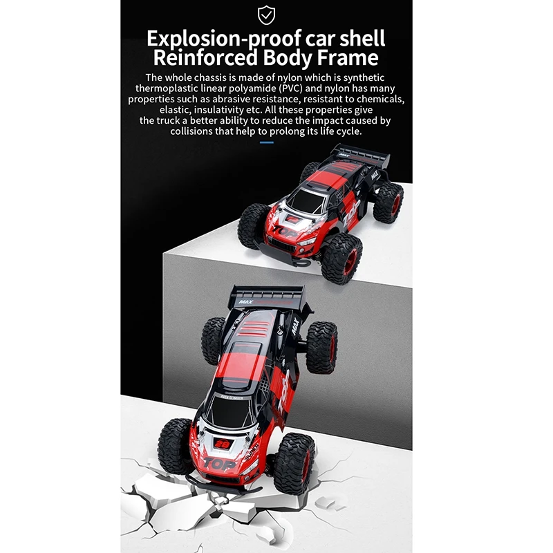 1:14 High Speed RC Car 2.4G 4WD Dual Battery Racing Drift Climbing Remote Control Vehicle Toys
1:14 High Speed RC Car 2.4G 4WD Dual Battery Racing Drift Climbing Remote Control Vehicle Toys