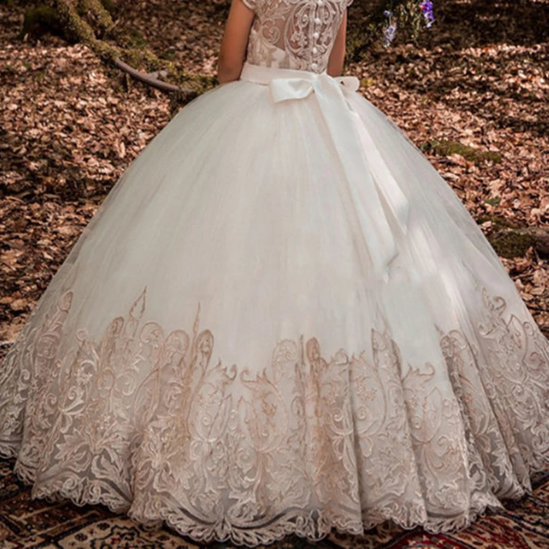 Lace Flower Girls Dresses For Wedding First Communion Dresses Party Prom Princess Gown Pageant Dresses
Lace Flower Girls Dresses For Wedding First Communion Dresses Party Prom Princess Gown Pageant Dresses