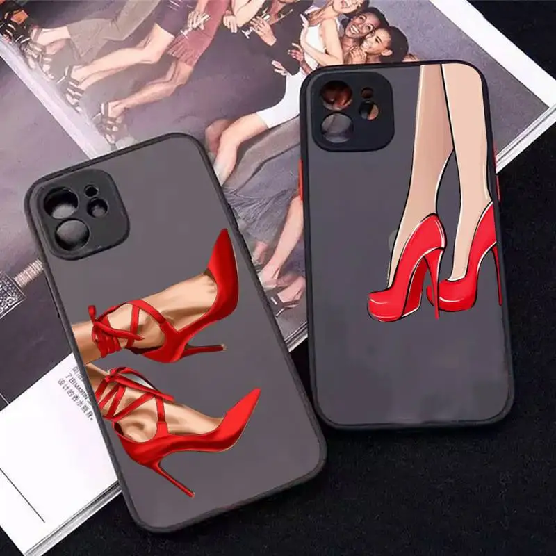 High heels Girl Woman Phone Case For iphone 12 11 Pro Max X XS Max XR 7 8 Plus 12mini Translucent Cover
High heels Girl Woman Phone Case For iphone 12 11 Pro Max X XS Max XR 7 8 Plus 12mini Translucent Cover