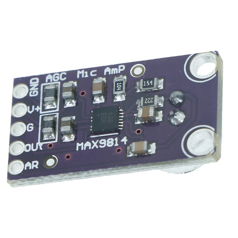 Hot Sale 1pc MAX9814 Microphone Agc Amplifier Board Module Auto Gain Control High Quality Wholesale 
Hot Sale 1pc MAX9814 Microphone Agc Amplifier Board Module Auto Gain Control High Quality Wholesale