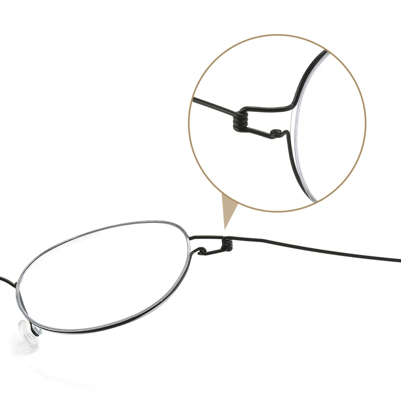 High Quality Lightweight Titanium Oval Round Glasses for Men Women Optical Prescription Eyeglasses Frame Korean oculos de grau
High Quality Lightweight Titanium Oval Round Glasses for Men Women Optical Prescription Eyeglasses Frame Korean oculos de grau
