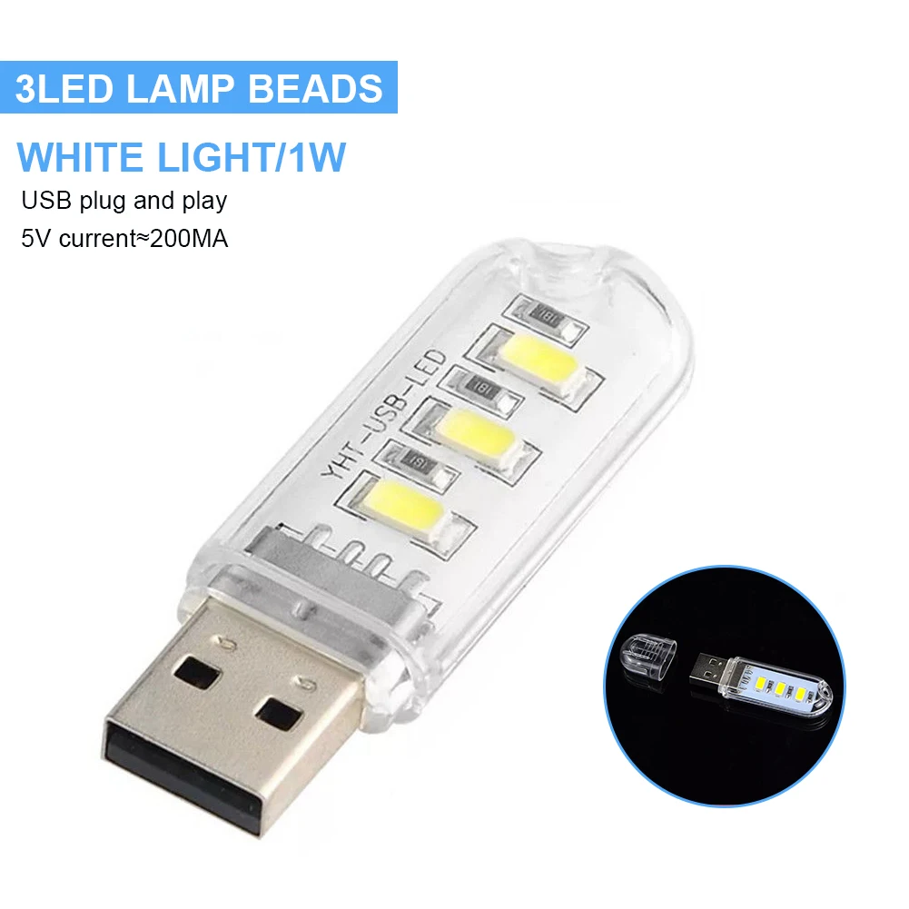 USB LED Light 3/8 Beads White Light and Warm Light Portable Night Light For Power Bank PC Laptop
USB LED Light 3/8 Beads White Light and Warm Light Portable Night Light For Power Bank PC Laptop