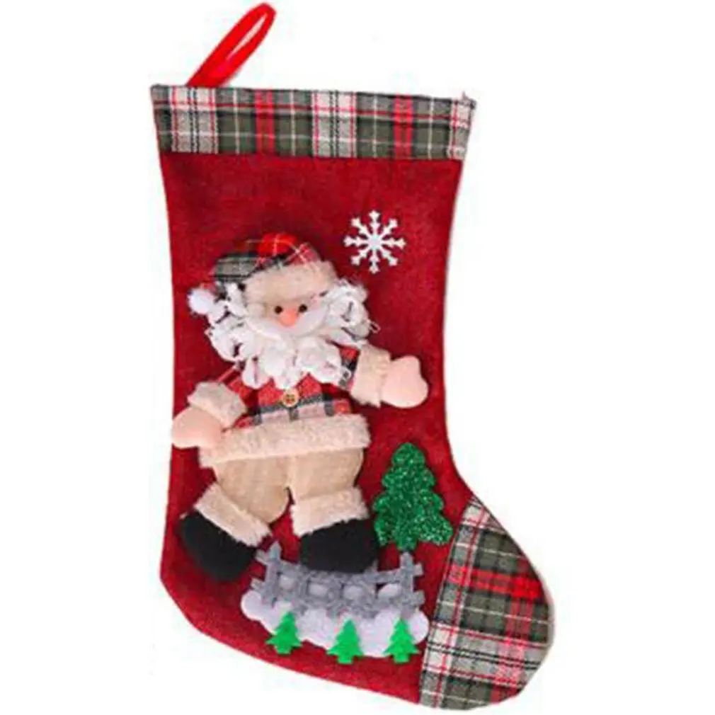 Christmas Stocking Socks Snowman Santa Elk Xmas Fireplace Xmas Tree Ornaments New Year Christmas Decorations For Home
Christmas Stocking Socks Snowman Santa Elk Xmas Fireplace Xmas Tree Ornaments New Year Christmas Decorations For Home