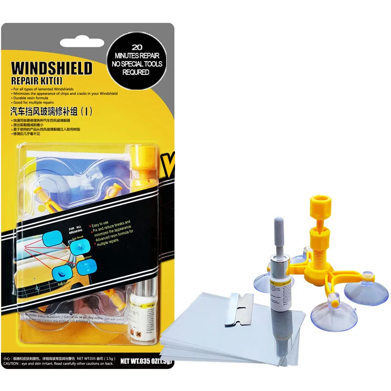 Upgrade Car Windshield Repair Kit Auto Glass Windshield Dent Repair Tools Car Windshield Crack Repair Resin Kits
Upgrade Car Windshield Repair Kit Auto Glass Windshield Dent Repair Tools Car Windshield Crack Repair Resin Kits