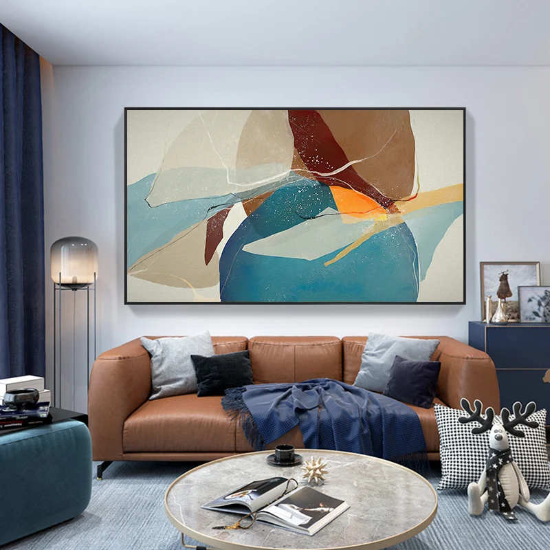 Modern Abstract Wall Art Canvas Paintings light Greay Blue Poster and Print Pictures for Living Room Bedroom Poster Home Decor
Modern Abstract Wall Art Canvas Paintings light Greay Blue Poster and Print Pictures for Living Room Bedroom Poster Home Decor