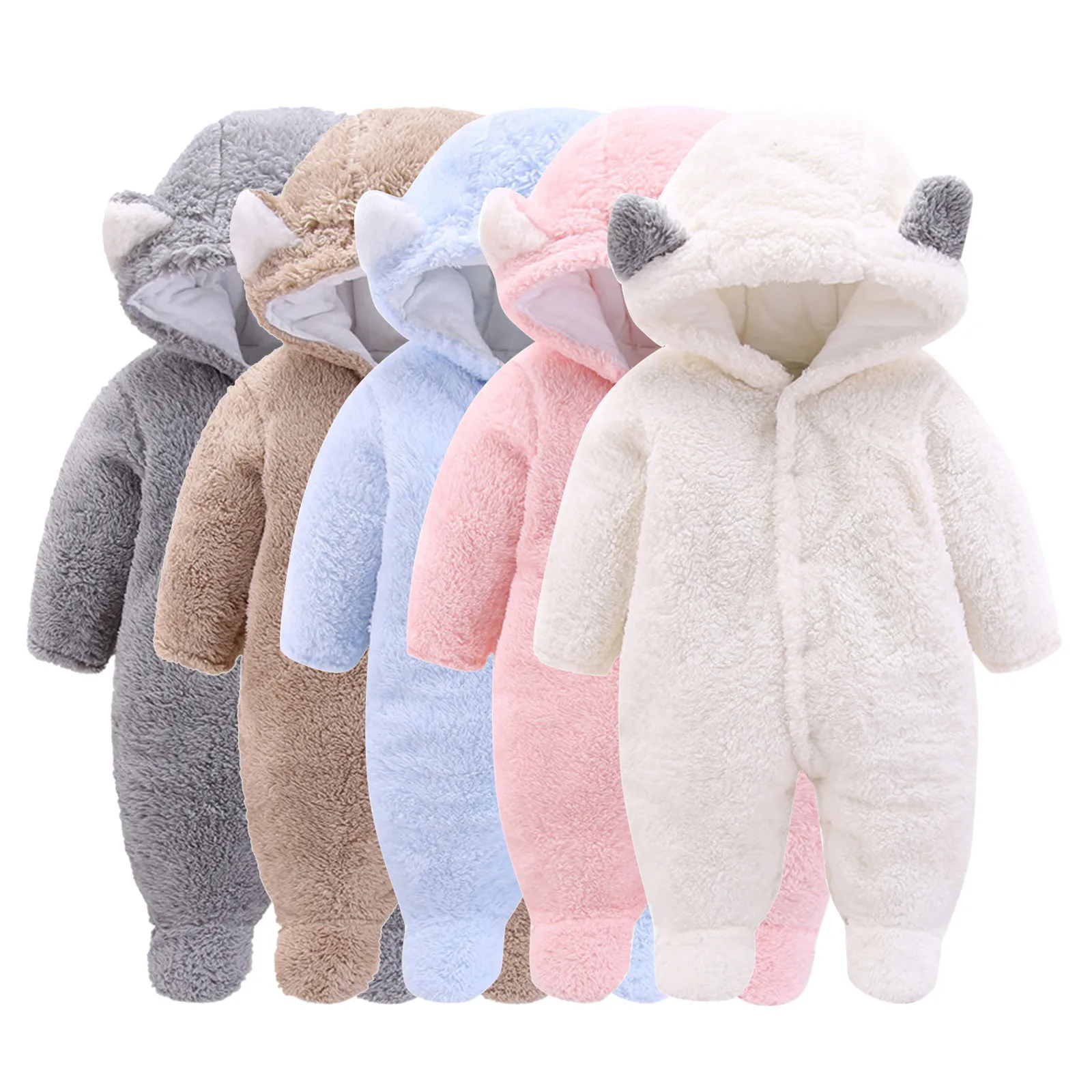 Newborn Baby Boys Girls Winter Cute Warm Fleece Jumpsuit Romper Outwear Coat Autumn Winter Outwear Infant Overalls Jackets New @
Newborn Baby Boys Girls Winter Cute Warm Fleece Jumpsuit Romper Outwear Coat Autumn Winter Outwear Infant Overalls Jackets New @