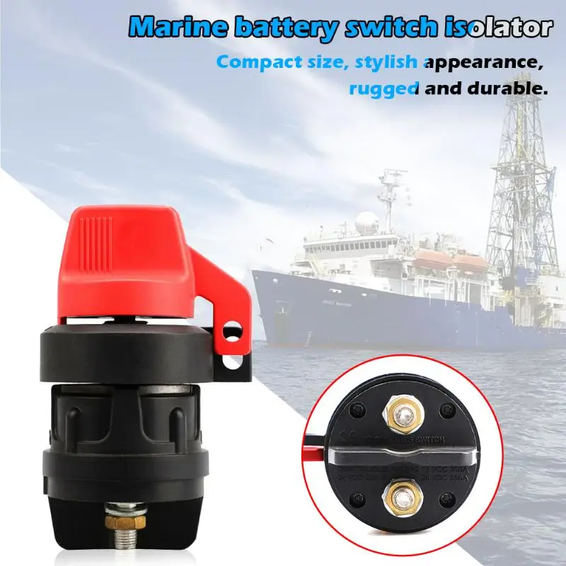 Car Boat Marine On Off Battery Switch 12V 300A Battery Disconnect Cut off Switch Ship Replacement Accessories 138.5x85.6x67.3mm
Car Boat Marine On Off Battery Switch 12V 300A Battery Disconnect Cut off Switch Ship Replacement Accessories 138.5x85.6x67.3mm