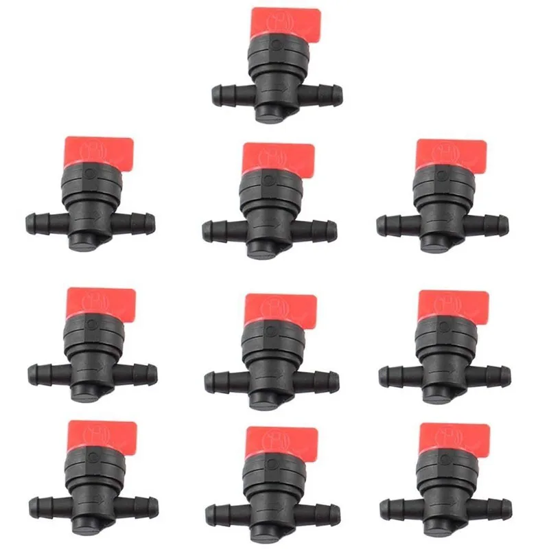10pcs 1/4" In-Line Straight Fuel Gas Cut-Off/Shut Off Valves For Small KAWASAKI Tecumseh Kohler Honda Engine
10pcs 1/4" In-Line Straight Fuel Gas Cut-Off/Shut Off Valves For Small KAWASAKI Tecumseh Kohler Honda Engine