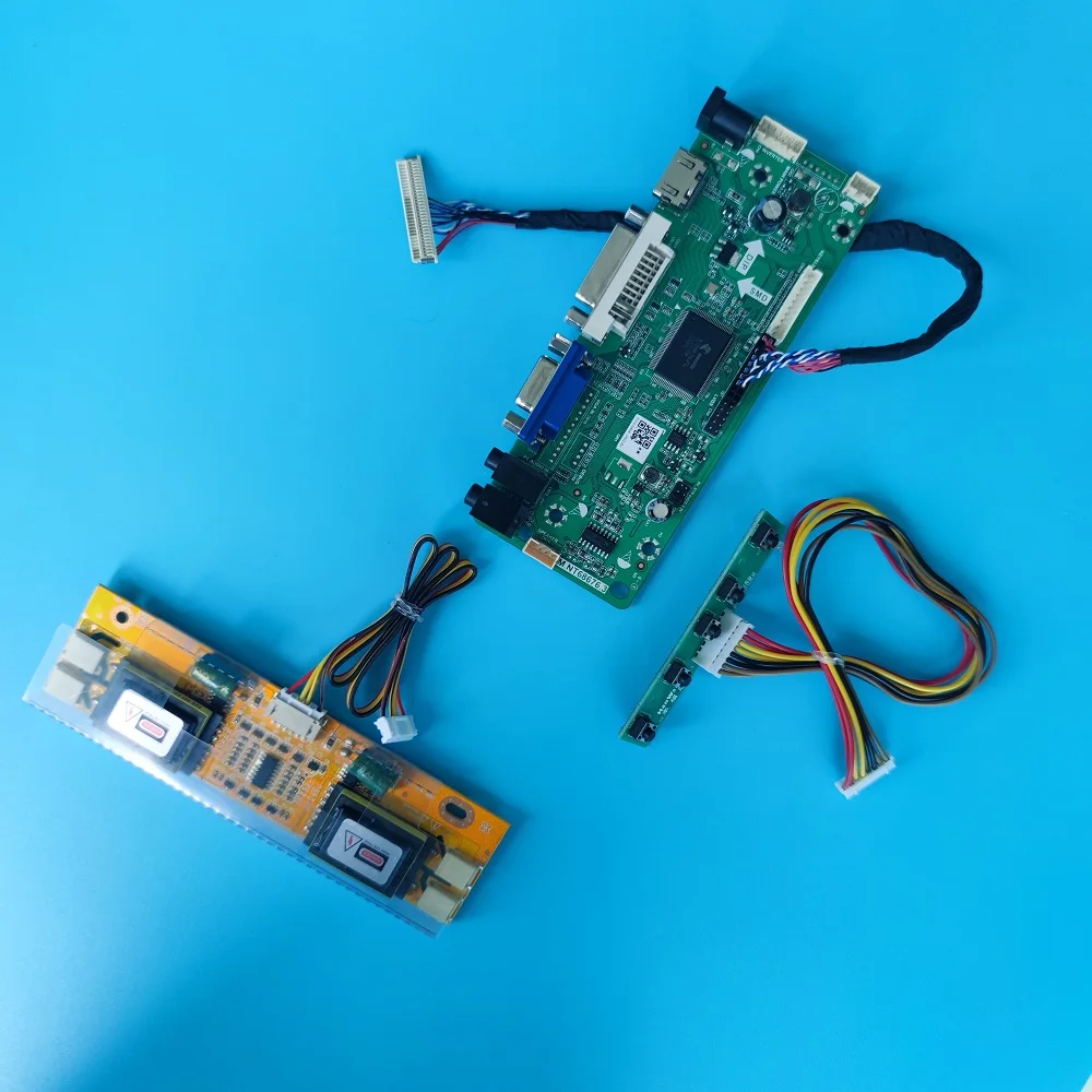 VGA Controller board kit DVI LCD DIY LVDS 4 lamps M.NT68676 For M190EG01 V2/V3/V1/V0 1920*1080 Panel Screen display 19"
VGA Controller board kit DVI LCD DIY LVDS 4 lamps M.NT68676 For M190EG01 V2/V3/V1/V0 1920*1080 Panel Screen display 19"