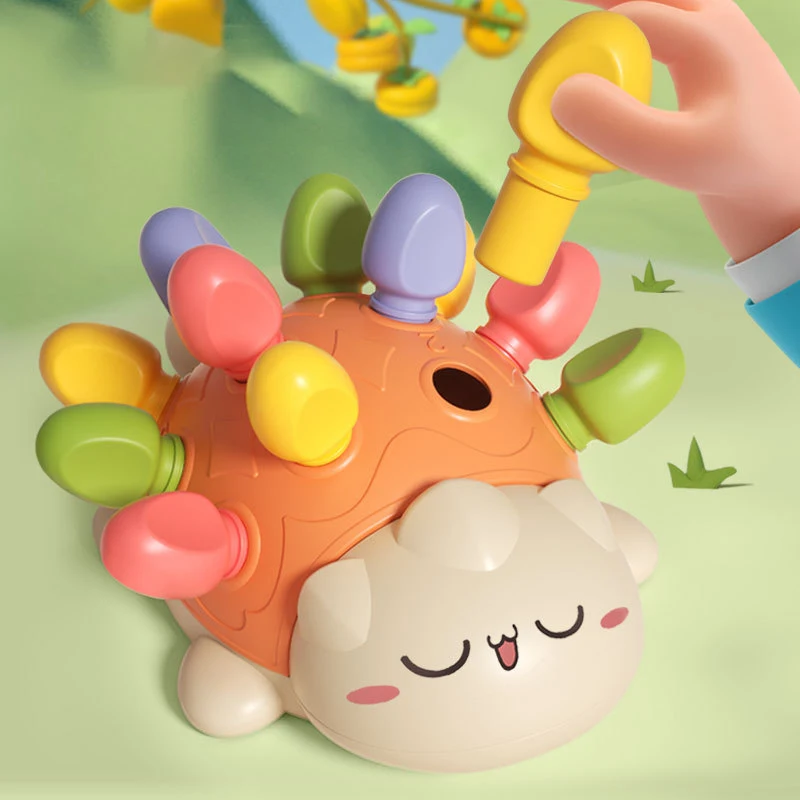 Montessori Baby Concentration Training Children's Fine Motor Hand-Eye Coordination Fight Inserted Hedgehog Baby Educational Toy
Montessori Baby Concentration Training Children's Fine Motor Hand-Eye Coordination Fight Inserted Hedgehog Baby Educational Toy