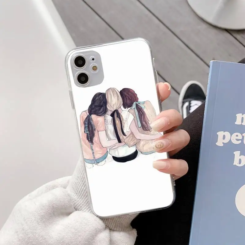 Best Friend Forever Sister Phone Case For Iphone11 12 Pro Max SE 2020 6s 7 8 Plus X Xs Max Xr Transparent Soft Silicone Cover
Best Friend Forever Sister Phone Case For Iphone11 12 Pro Max SE 2020 6s 7 8 Plus X Xs Max Xr Transparent Soft Silicone Cover
