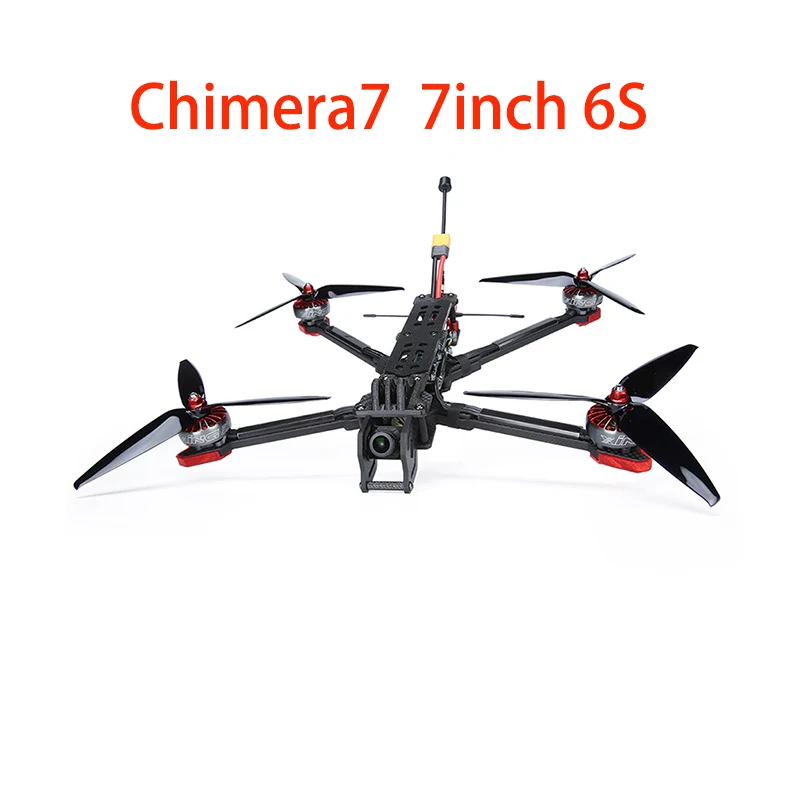 Дрон iFlight Chimera7, 320 мм, 7 дюймов, 6S LR HD, BNF с мотором SucceX-D F7 V2.1 50A Stack / Xing 2806,5 1300KV/1800KV для FPV
Дрон iFlight Chimera7, 320 мм, 7 дюймов, 6S LR HD, BNF с мотором SucceX-D F7 V2.1 50A Stack / Xing 2806,5 1300KV/1800KV для FPV