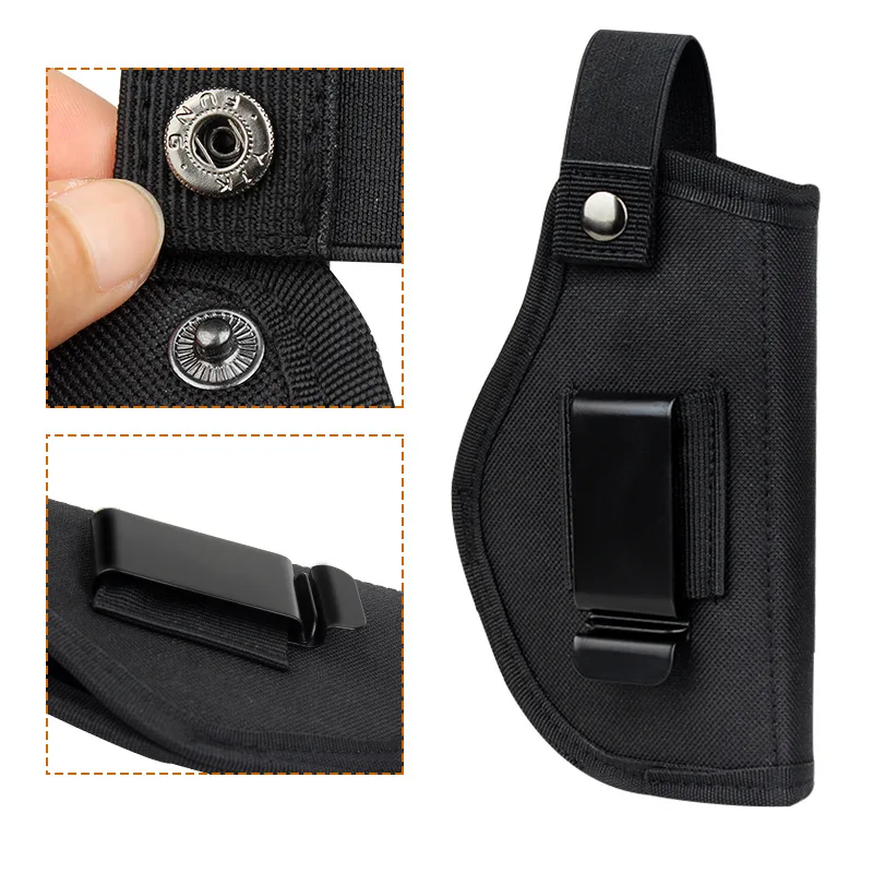 Outdoor Hunting Nylon Holster Military Equipment Concealed Carry IWB OWB Holster Airsoft Gun Bag for All Size Handguns
Outdoor Hunting Nylon Holster Military Equipment Concealed Carry IWB OWB Holster Airsoft Gun Bag for All Size Handguns