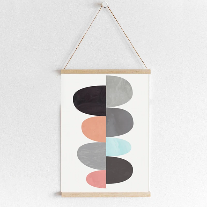 Colorful Mid Century Art Canvas Wall Art Poster Wooden Scroll Painting Nordic Poster Picture For Living Room
Colorful Mid Century Art Canvas Wall Art Poster Wooden Scroll Painting Nordic Poster Picture For Living Room