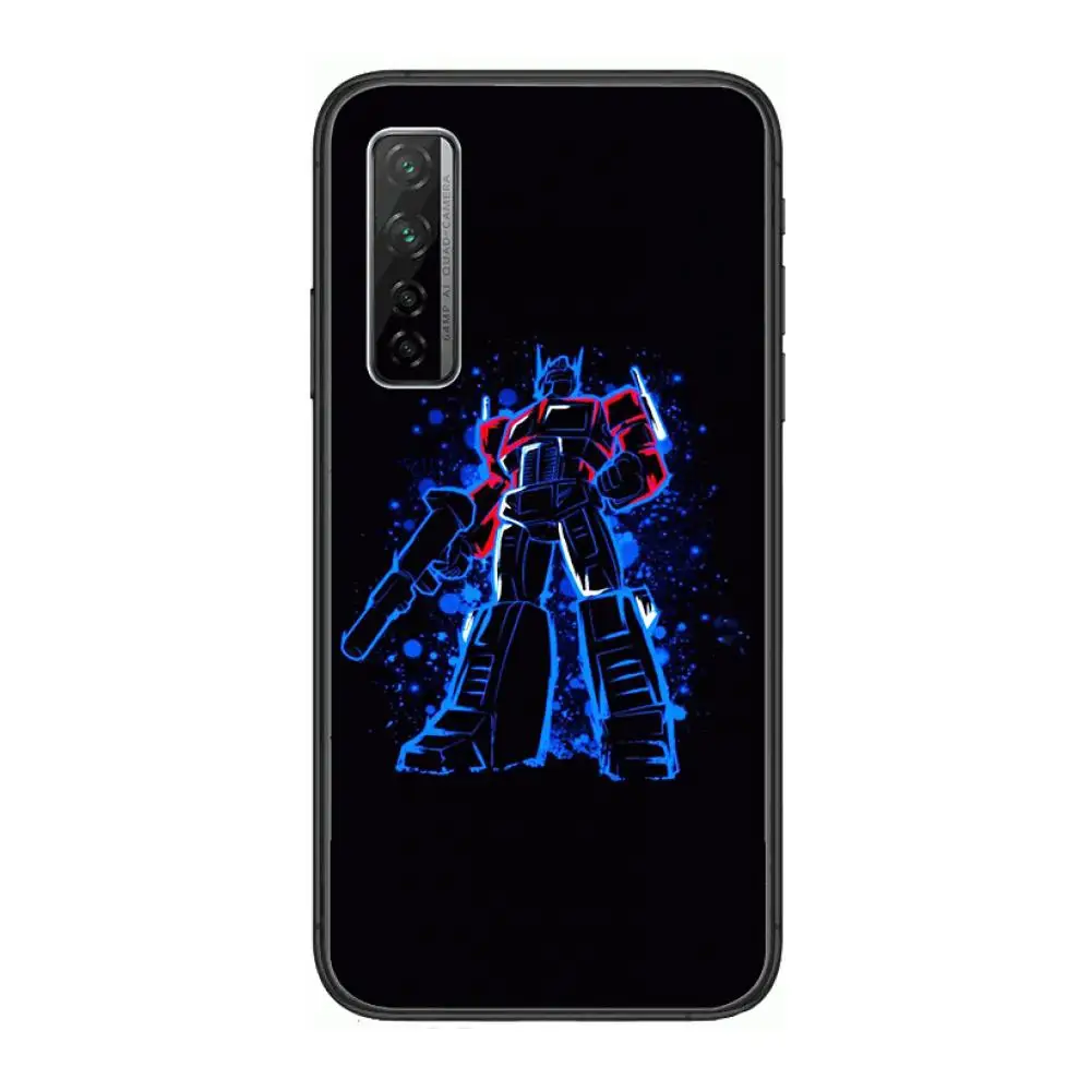 

Transformers Quality Phone Case For Huawei Nova p10 lite 7 6 5 4 3 Pro i p Smart ZBlack Etui 3D Coque Painting Hoesje