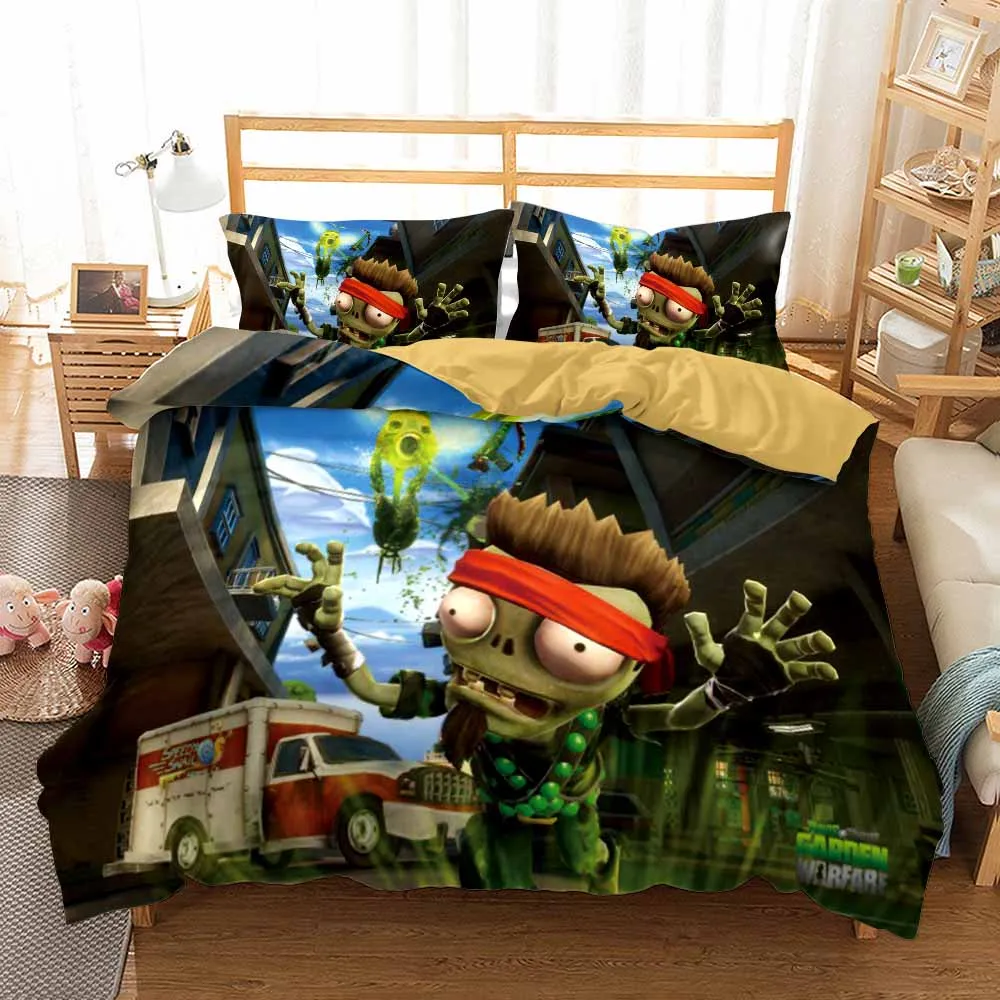 Zombie Plants Printed Duvet Cover Set Adults Kids 3D Bedding Set Pillowcase Bed Linens Quilt Comforter Cover Drop Shipping 2/3PC
Zombie Plants Printed Duvet Cover Set Adults Kids 3D Bedding Set Pillowcase Bed Linens Quilt Comforter Cover Drop Shipping 2/3PC