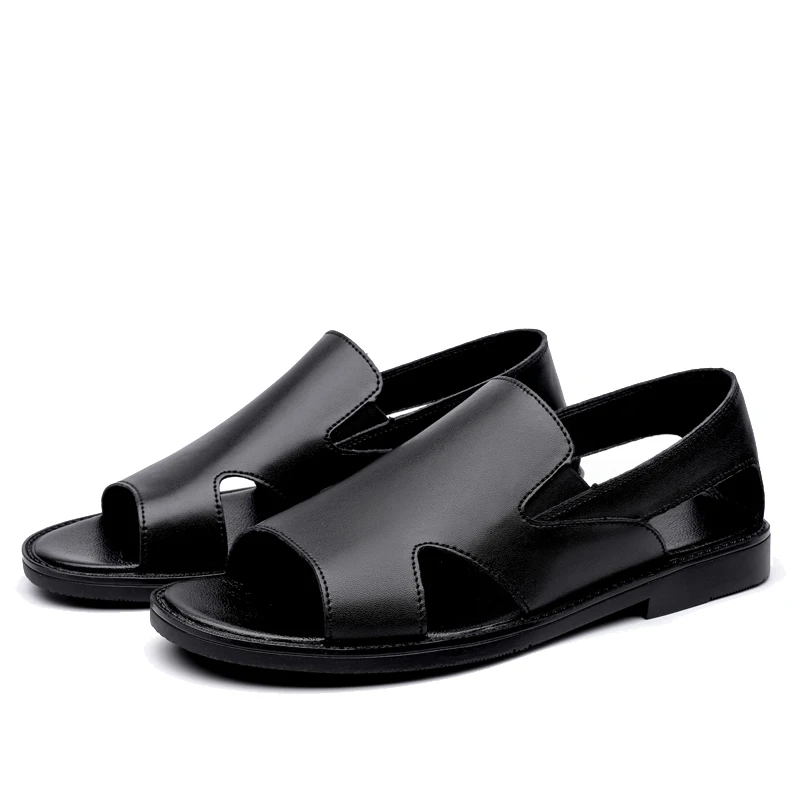 New Summer Men Sandals 2021 trend Leisure Outdoor Comfortable Beach Casual Shoes High Quality PU Leather The Sandals Baotou
New Summer Men Sandals 2021 trend Leisure Outdoor Comfortable Beach Casual Shoes High Quality PU Leather The Sandals Baotou